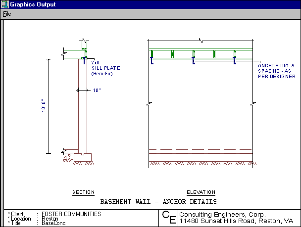 Baseconc Output